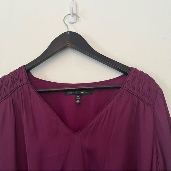 Elegant Purple Women's Dress - Picture 7 of 12